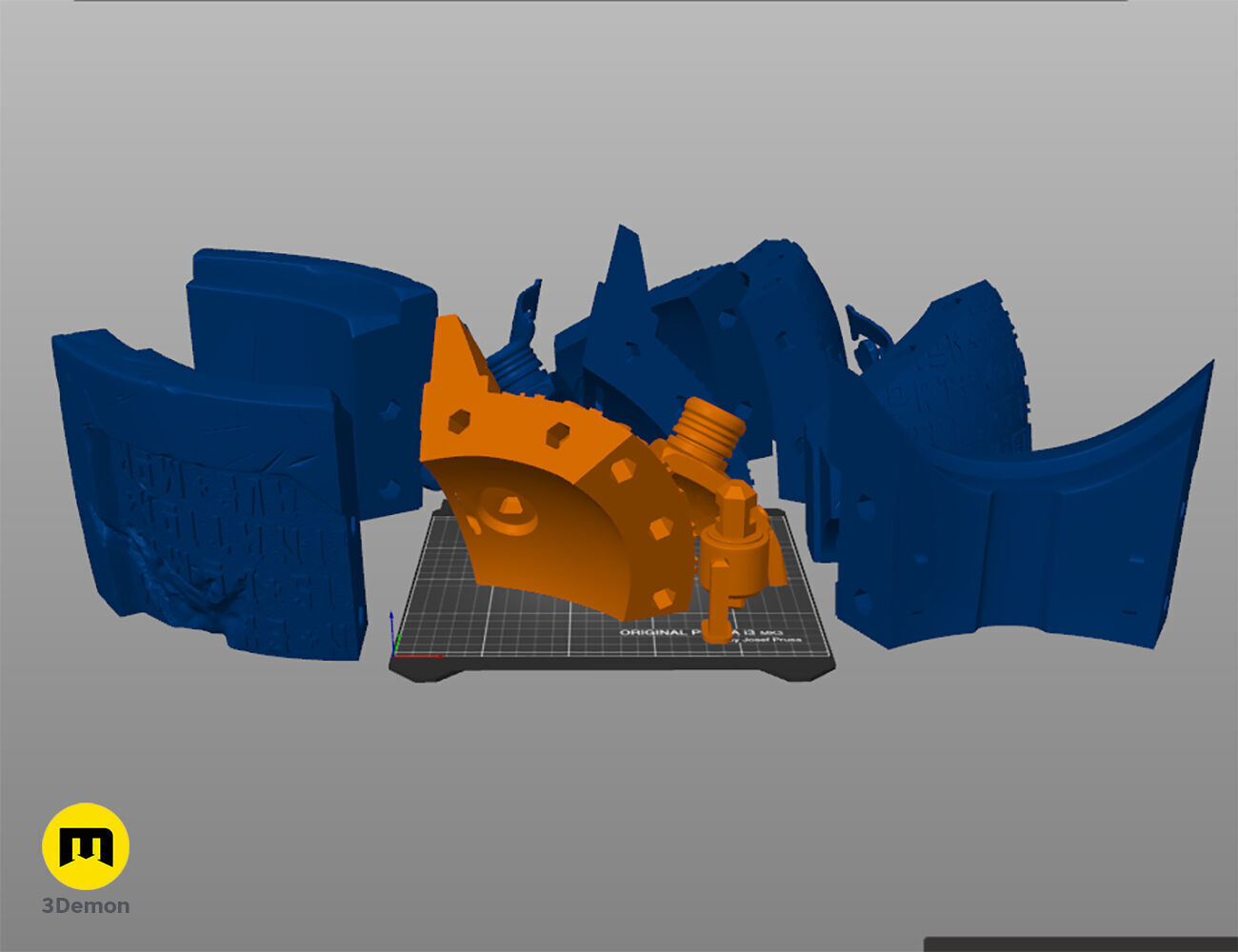 Deathwatch Shoulder Pauldron 3D print model_6