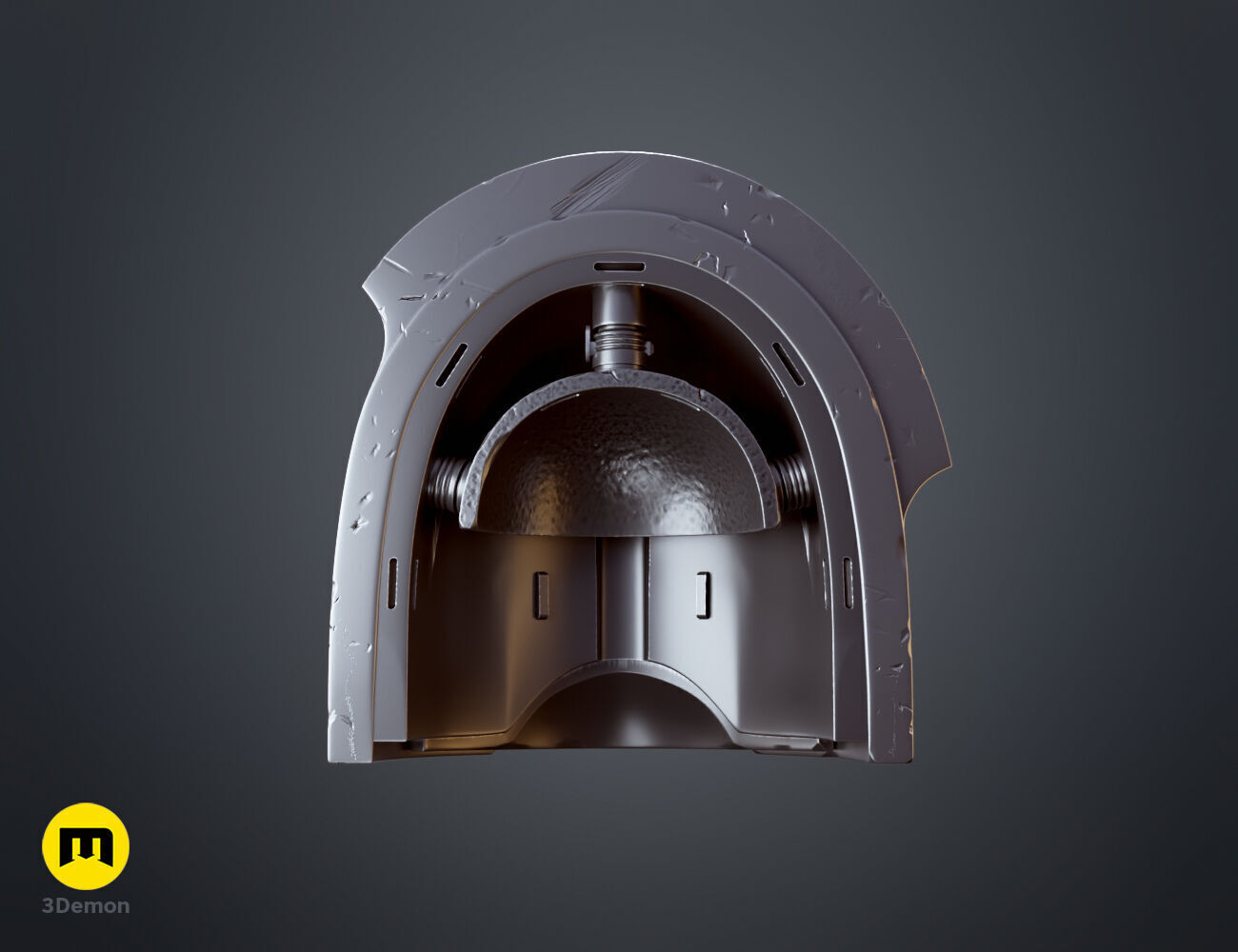 Deathwatch Shoulder Pauldron 3D print model_14