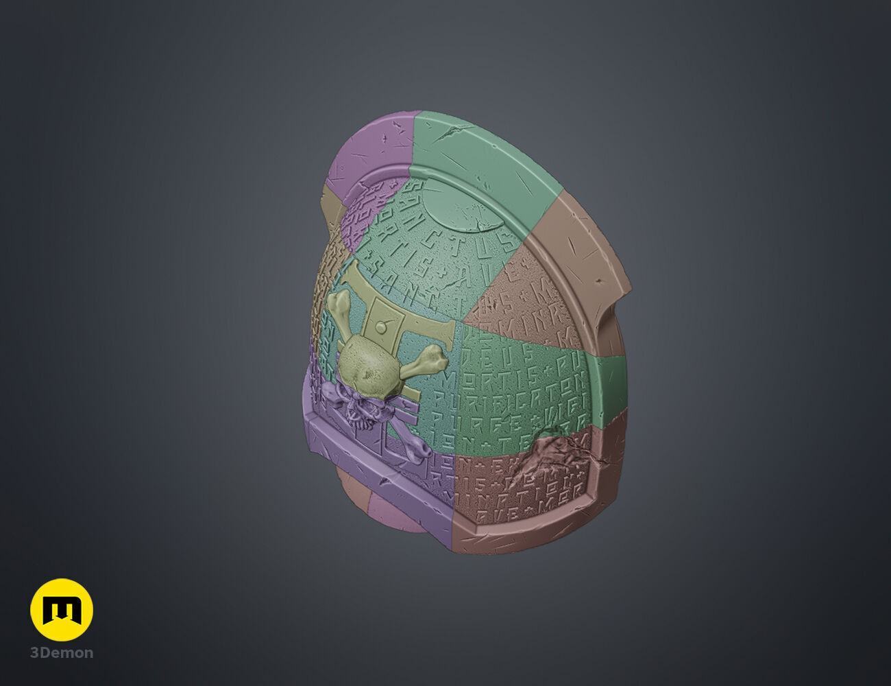 Deathwatch Shoulder Pauldron 3D print model_20