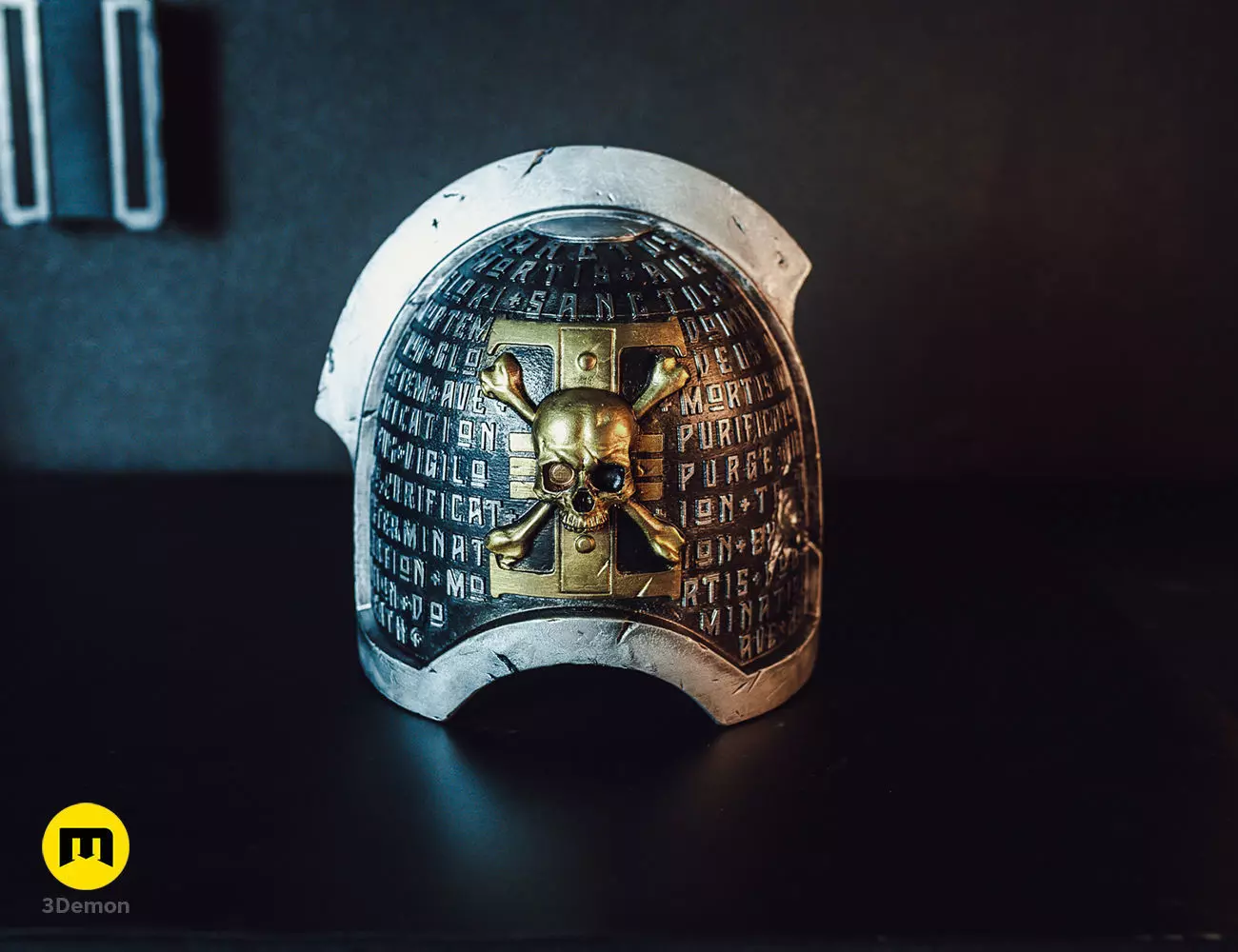 Deathwatch Shoulder Pauldron 3D print model_0