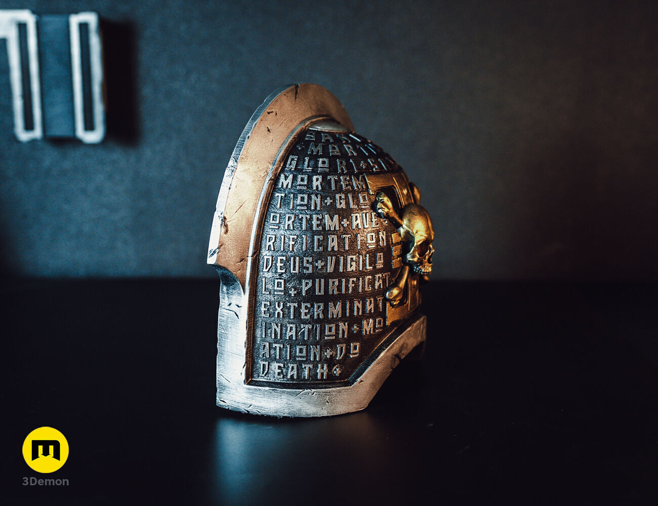 Deathwatch Shoulder Pauldron 3D print model_7