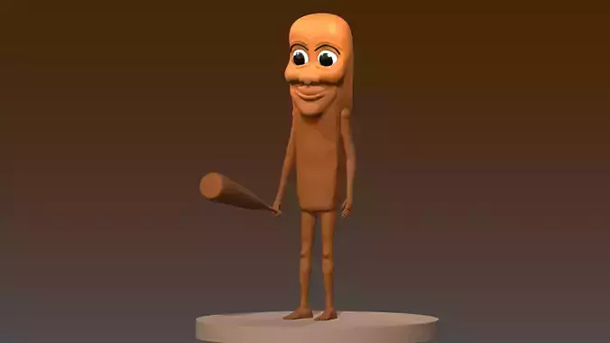 Tung Tung Tung Sahur Sculpting