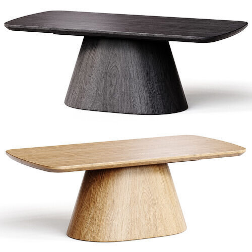 Simon Wood Coffee Table 3D model