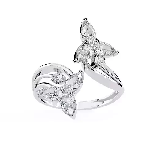 PEAR DIAMOND RING -CAD-03
