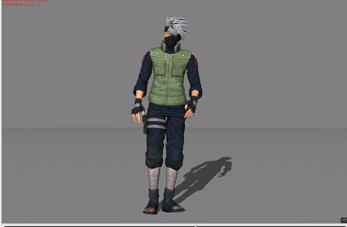 Hatake Kakashi 3D model
