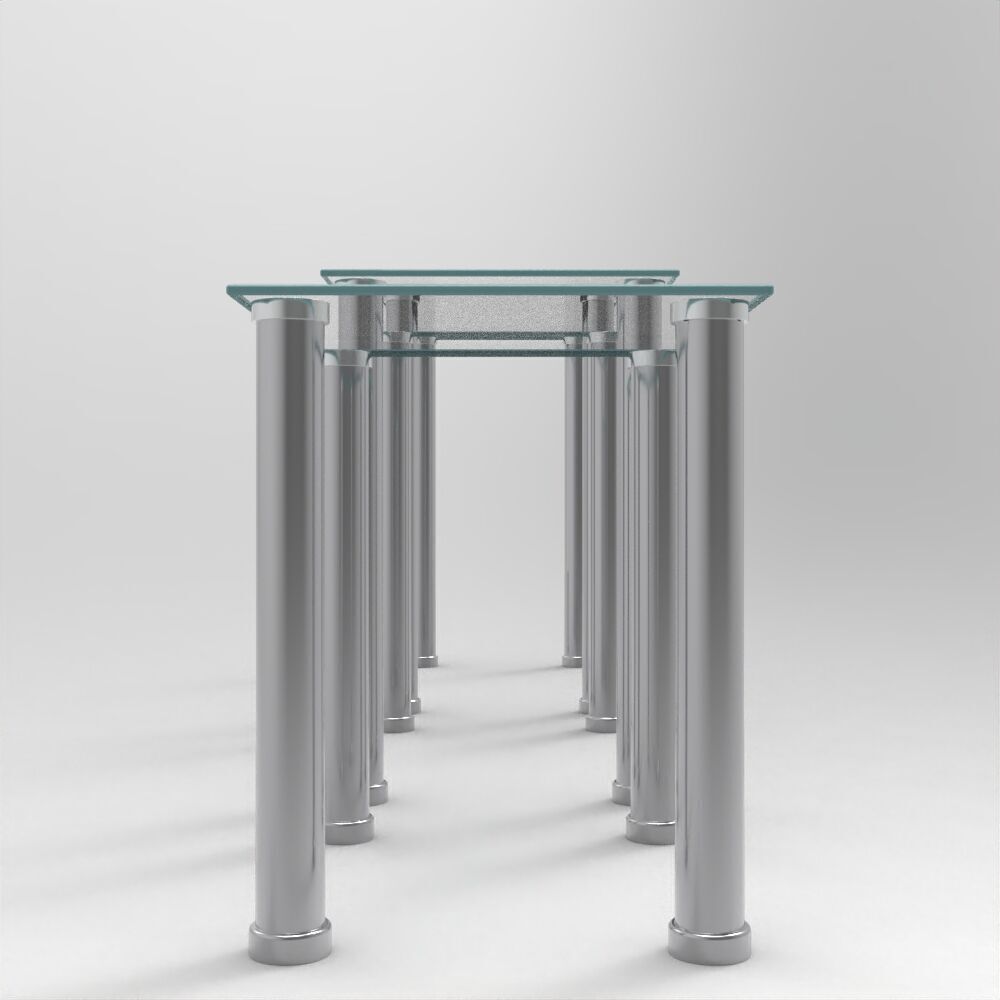 Table050 Low-poly 3D model_5