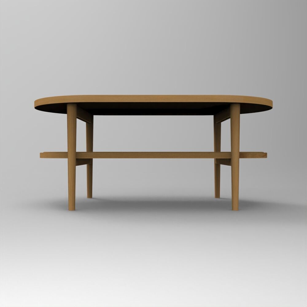 Table047 Low-poly 3D model_2