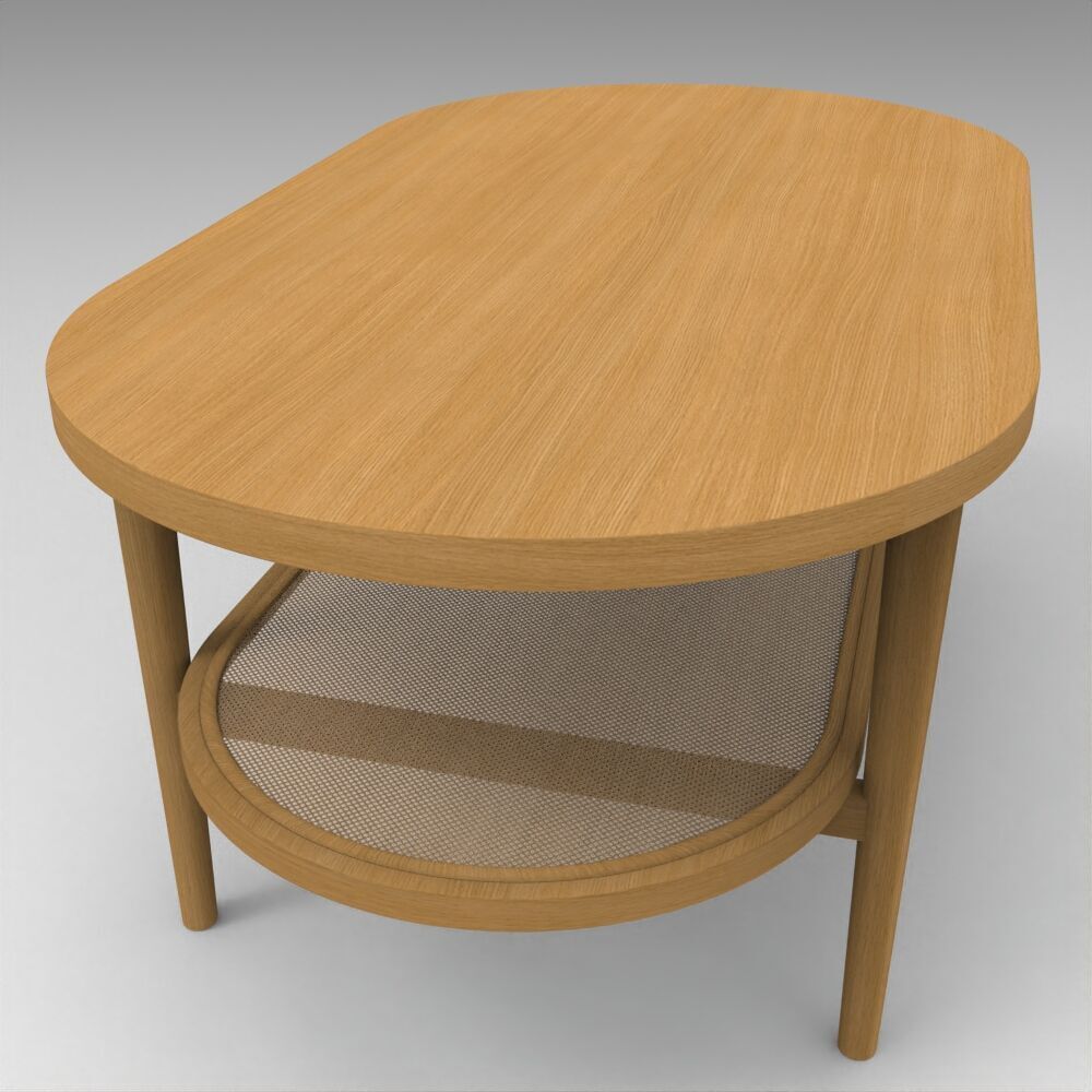 Table047 Low-poly 3D model_6