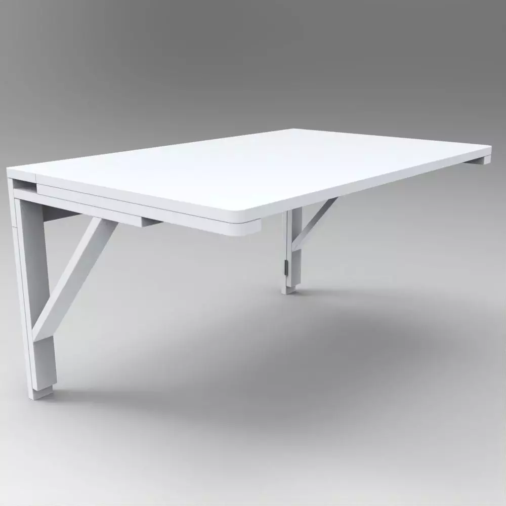 Table044 Low-poly 3D model_0