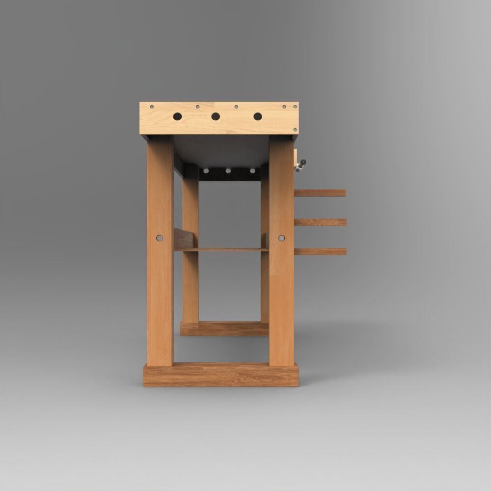 Table039 Low-poly 3D model_5