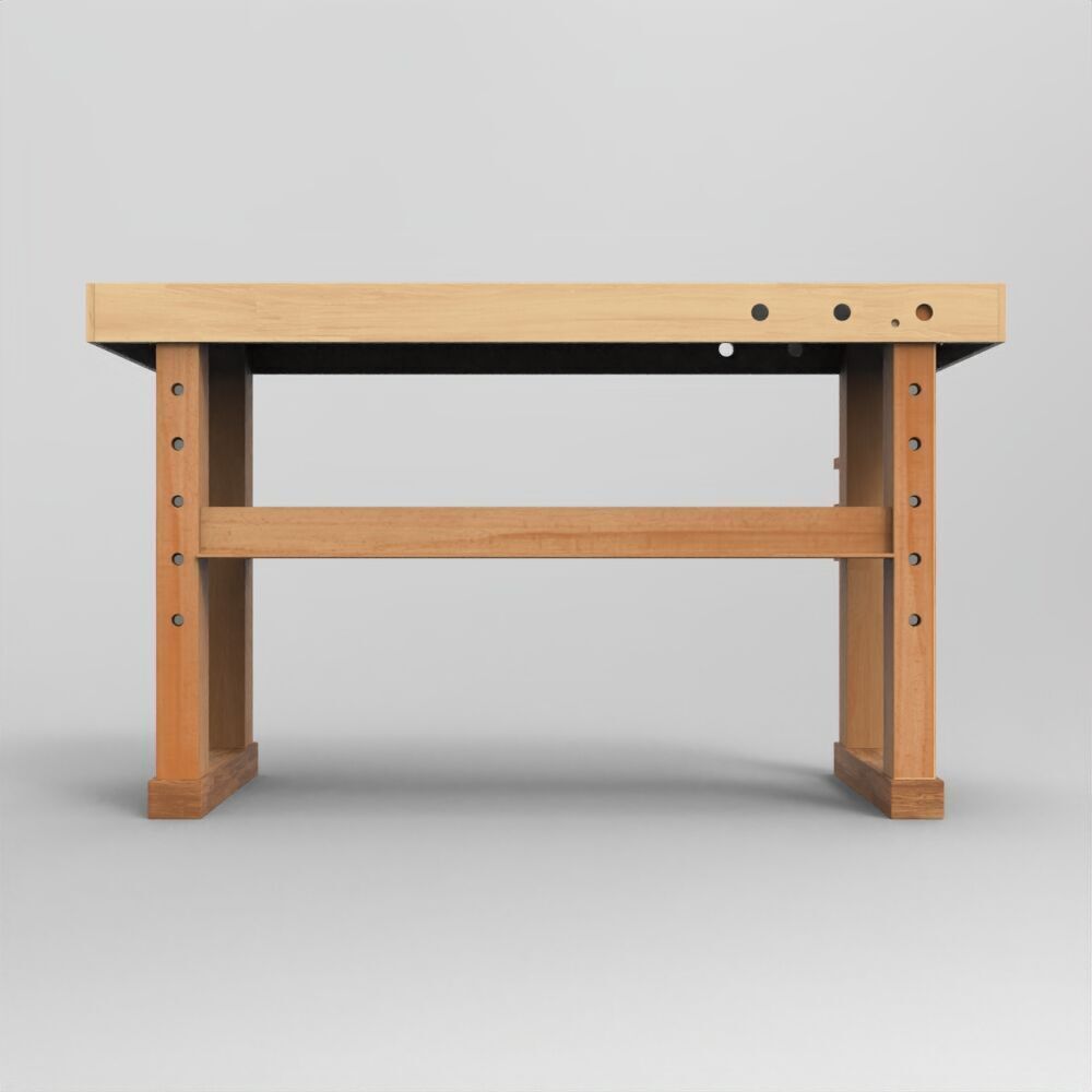 Table039 Low-poly 3D model_4