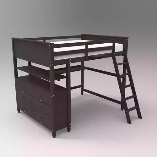 Kid wood Bed