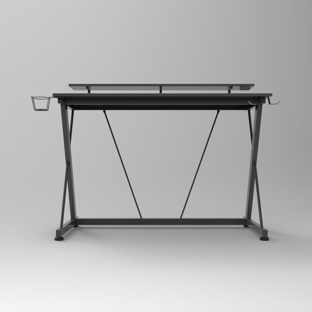 Table032 Low-poly 3D model_2