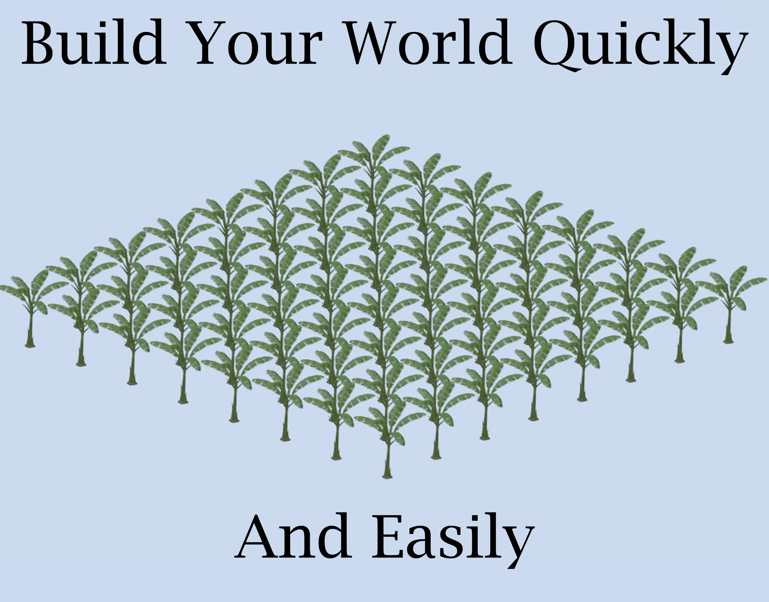 VR PBR ENVIRONMENT ASSET REALISTIC BANANA TREE TALL 3D MODEL Low-poly 3D model_6