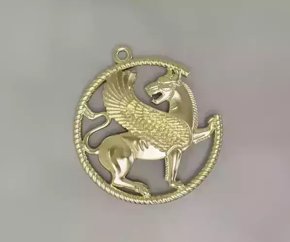 Brooch and Pendant of the Persian Griffin