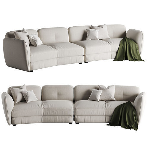 Cattelan Italia Michael Sofa 3D model
