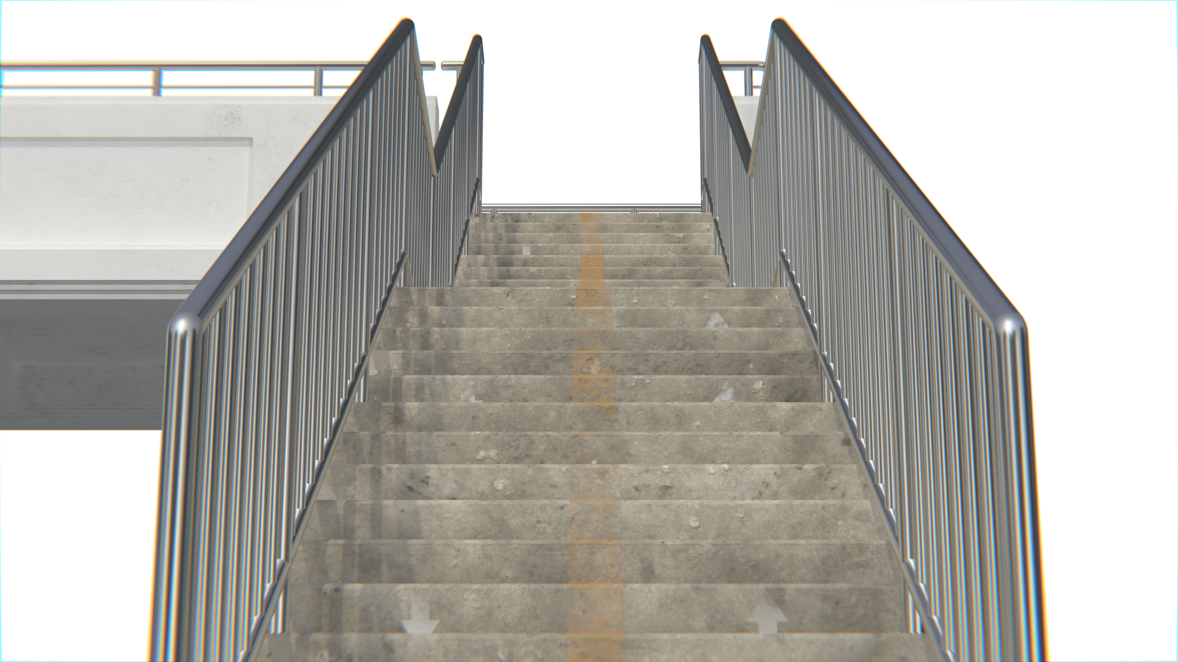 Thai Modular Overpass Bridge Low-poly 3D model_2