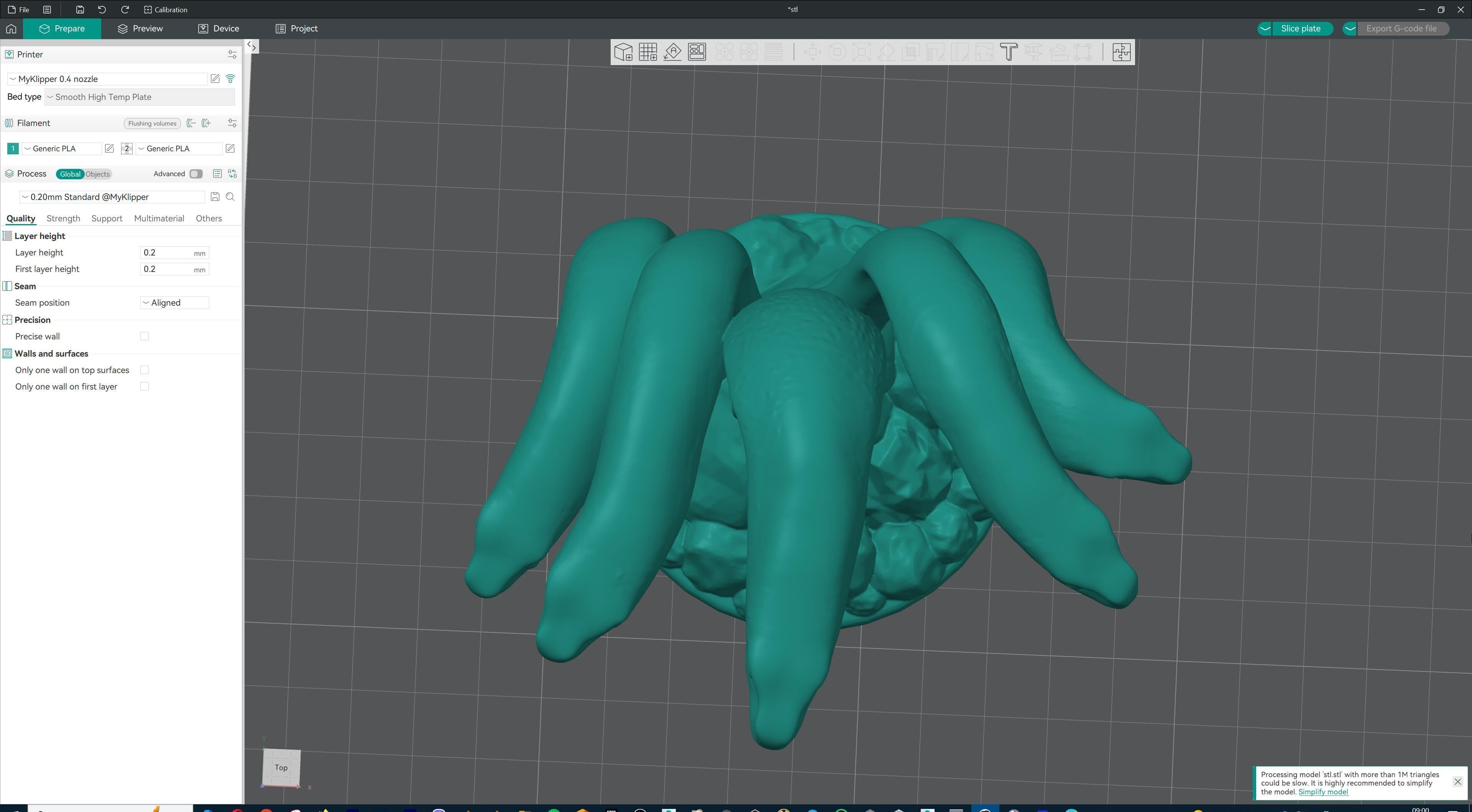 Hydra Snake Multi-Headed Serpent Statue 3D print model_34