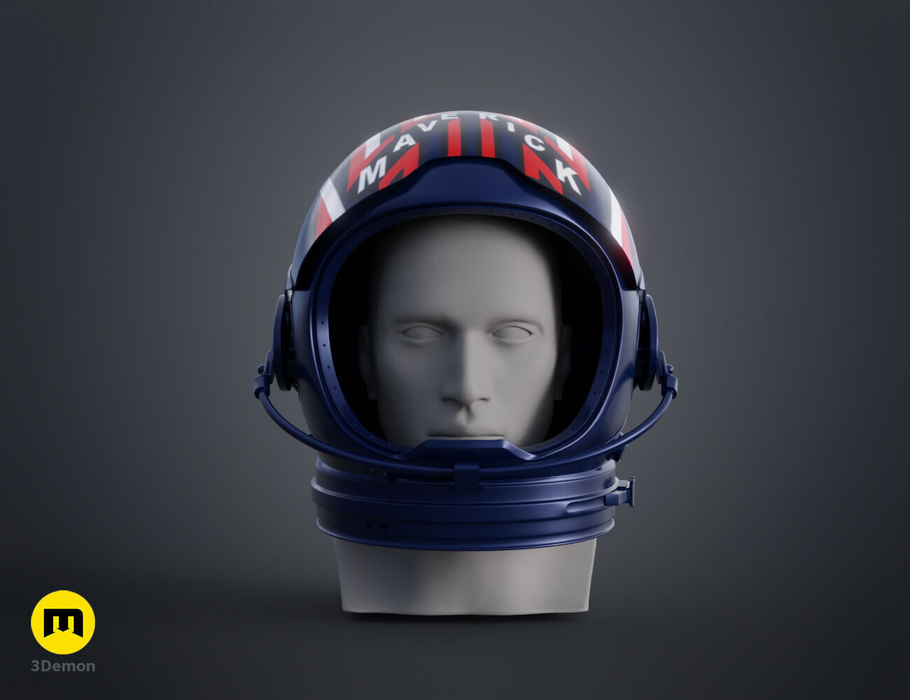 Top Gun Helmet - Maverick 3D print model_1