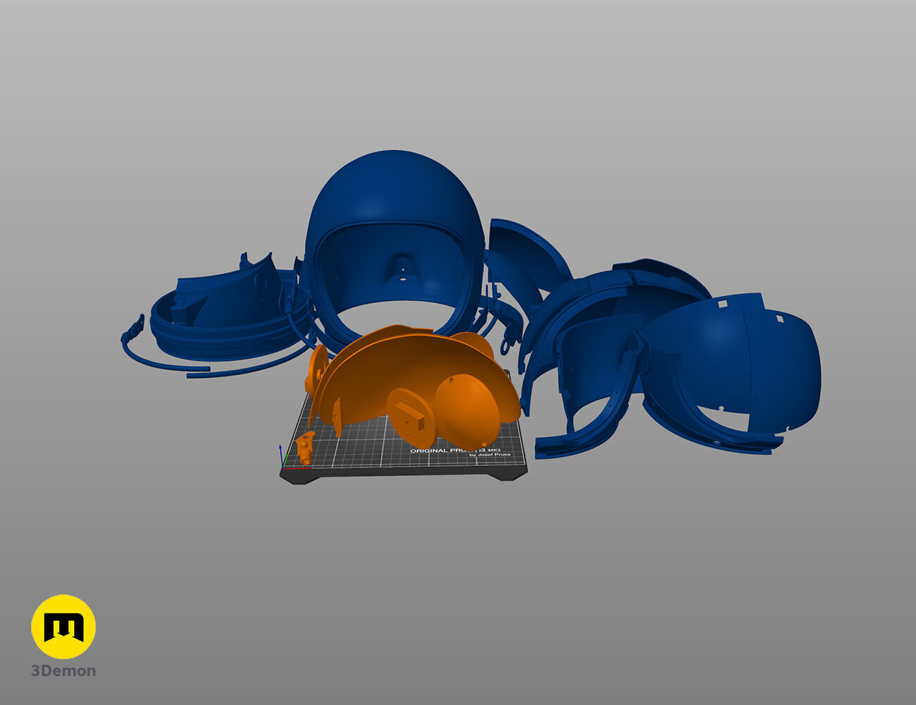 Top Gun Helmet - Maverick 3D print model_6