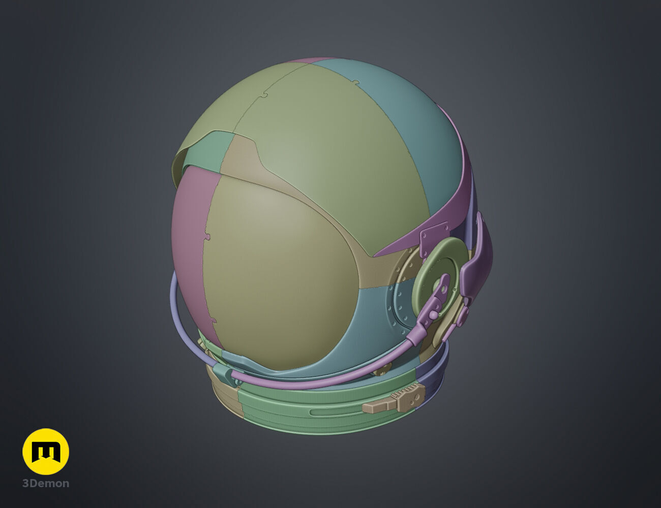 Top Gun Helmet - Maverick 3D print model_5