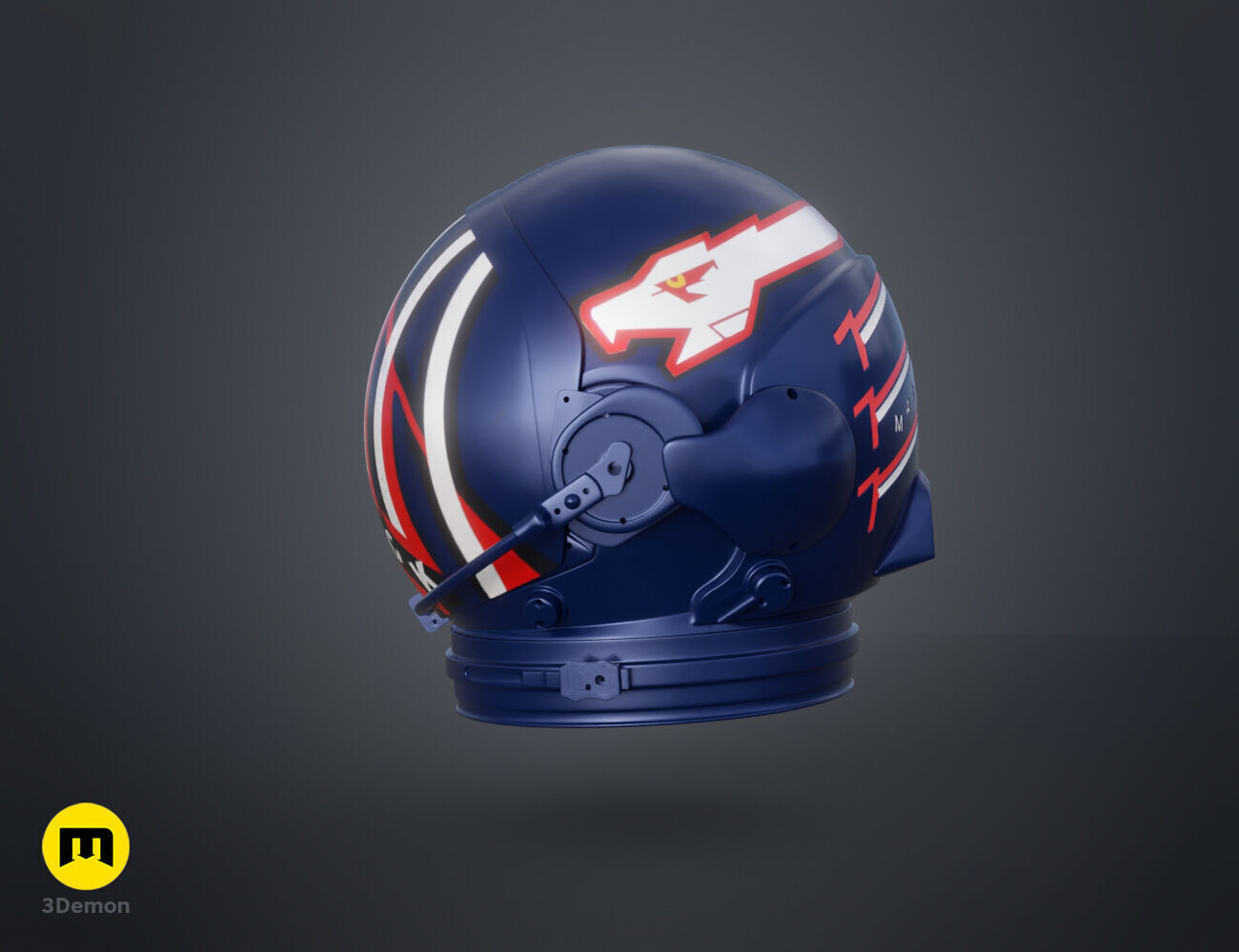 Top Gun Helmet - Maverick 3D print model_8