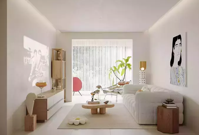 modern living room interior scenes 157