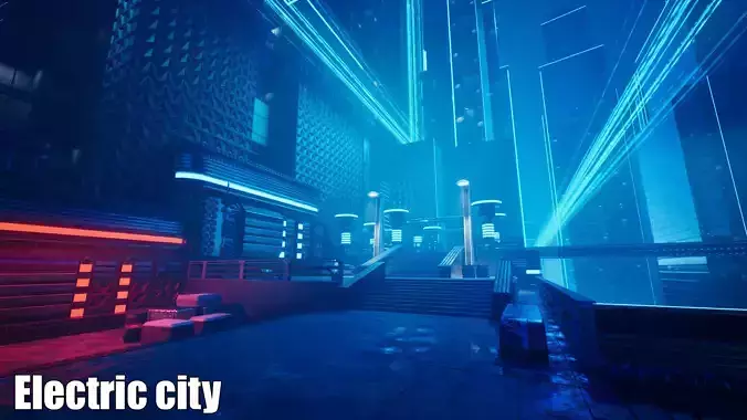 Electric City - Unreal Engine -
