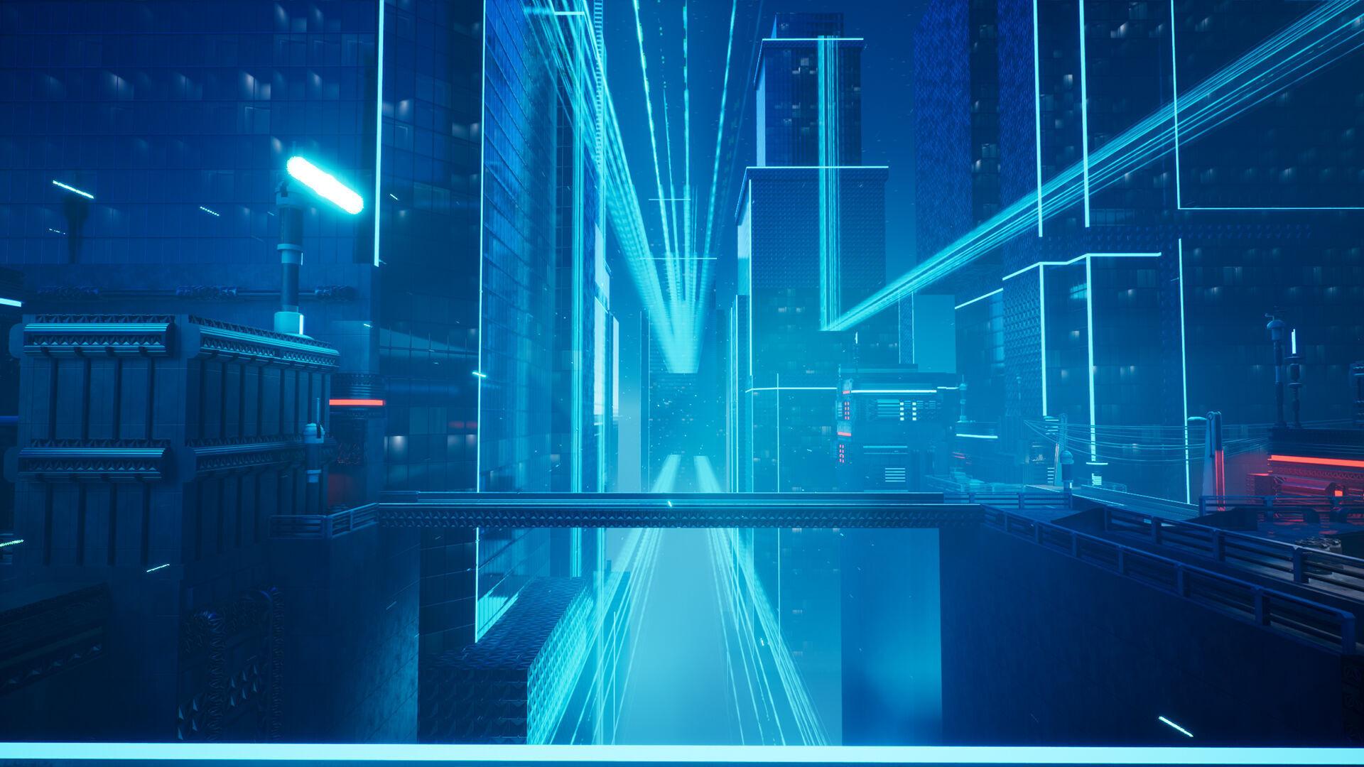 Electric City - Unreal Engine - Low-poly 3D model_22