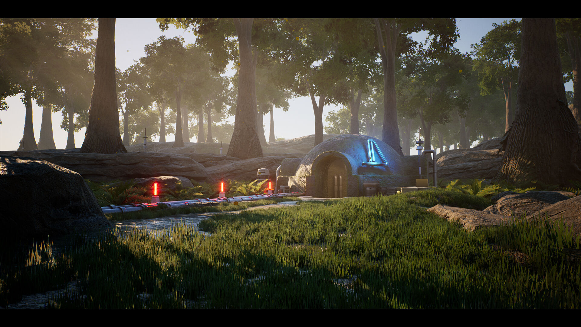 Science FIction Hideout - Unreal Engine - Low-poly 3D model_20