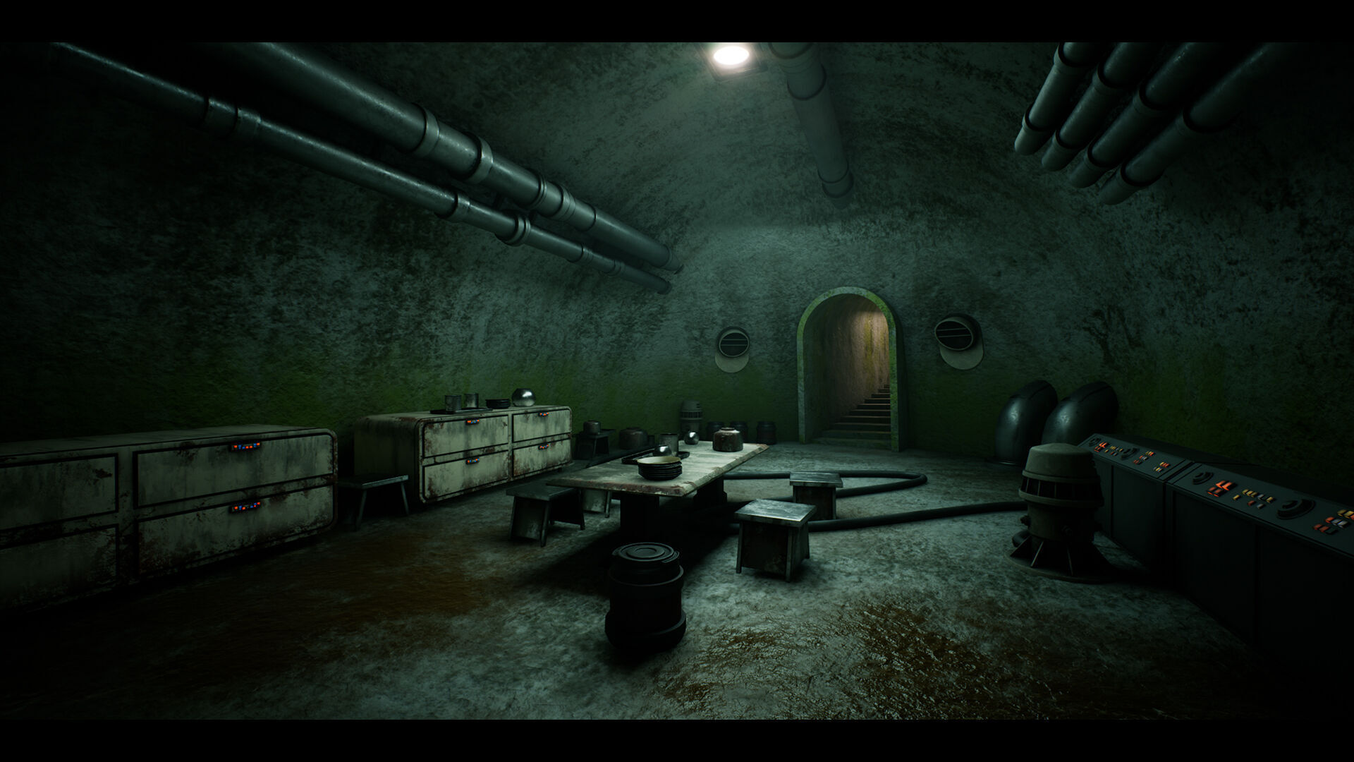 Science FIction Hideout - Unreal Engine - Low-poly 3D model_3