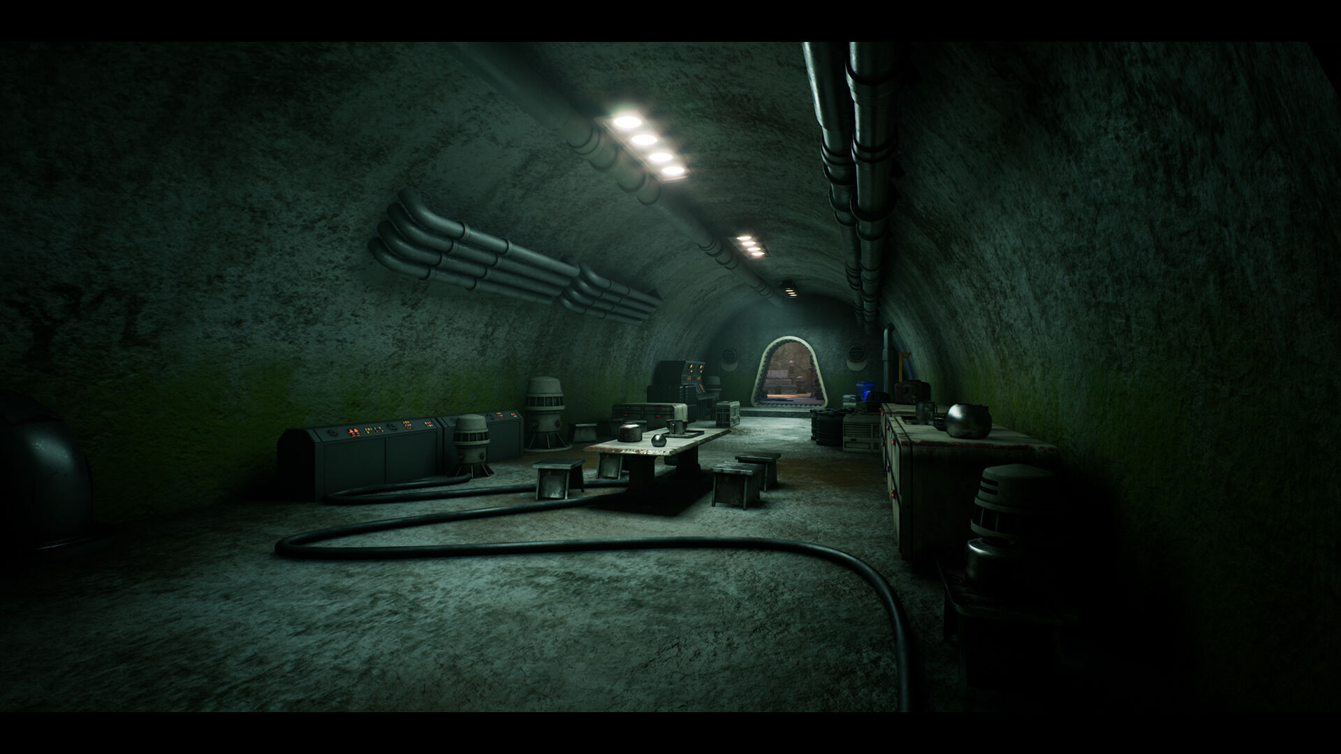 Science FIction Hideout - Unreal Engine - Low-poly 3D model_4