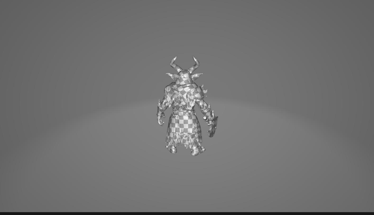 Demonic and Draconic Fantasy Character Lineup Blender 3D Models Low-poly 3D model_67