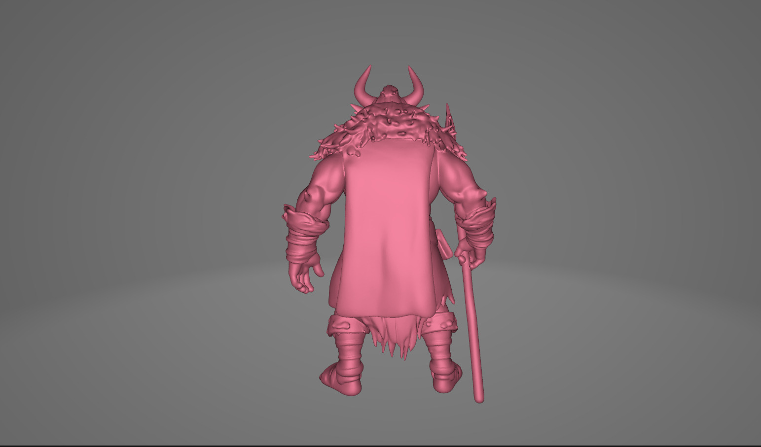 Demonic and Draconic Fantasy Character Lineup Blender 3D Models Low-poly 3D model_14