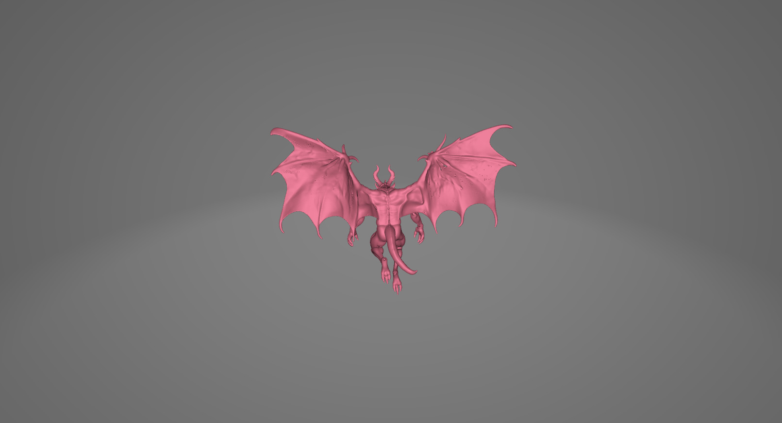 Demonic and Draconic Fantasy Character Lineup Blender 3D Models Low-poly 3D model_49