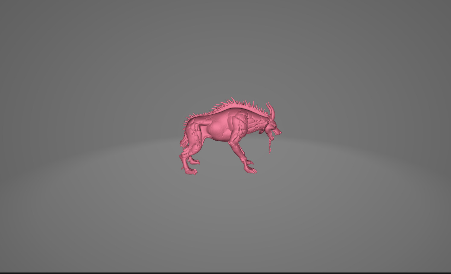 Demonic and Draconic Fantasy Character Lineup Blender 3D Models Low-poly 3D model_35