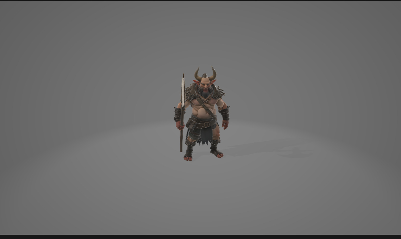 Demonic and Draconic Fantasy Character Lineup Blender 3D Models Low-poly 3D model_10