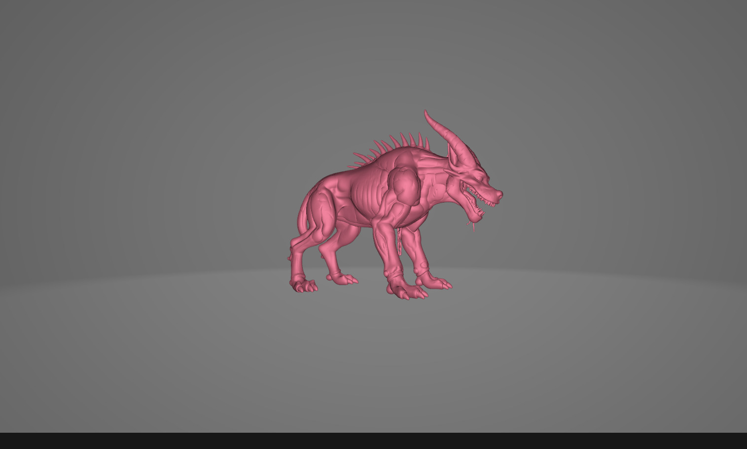 Demonic and Draconic Fantasy Character Lineup Blender 3D Models Low-poly 3D model_40