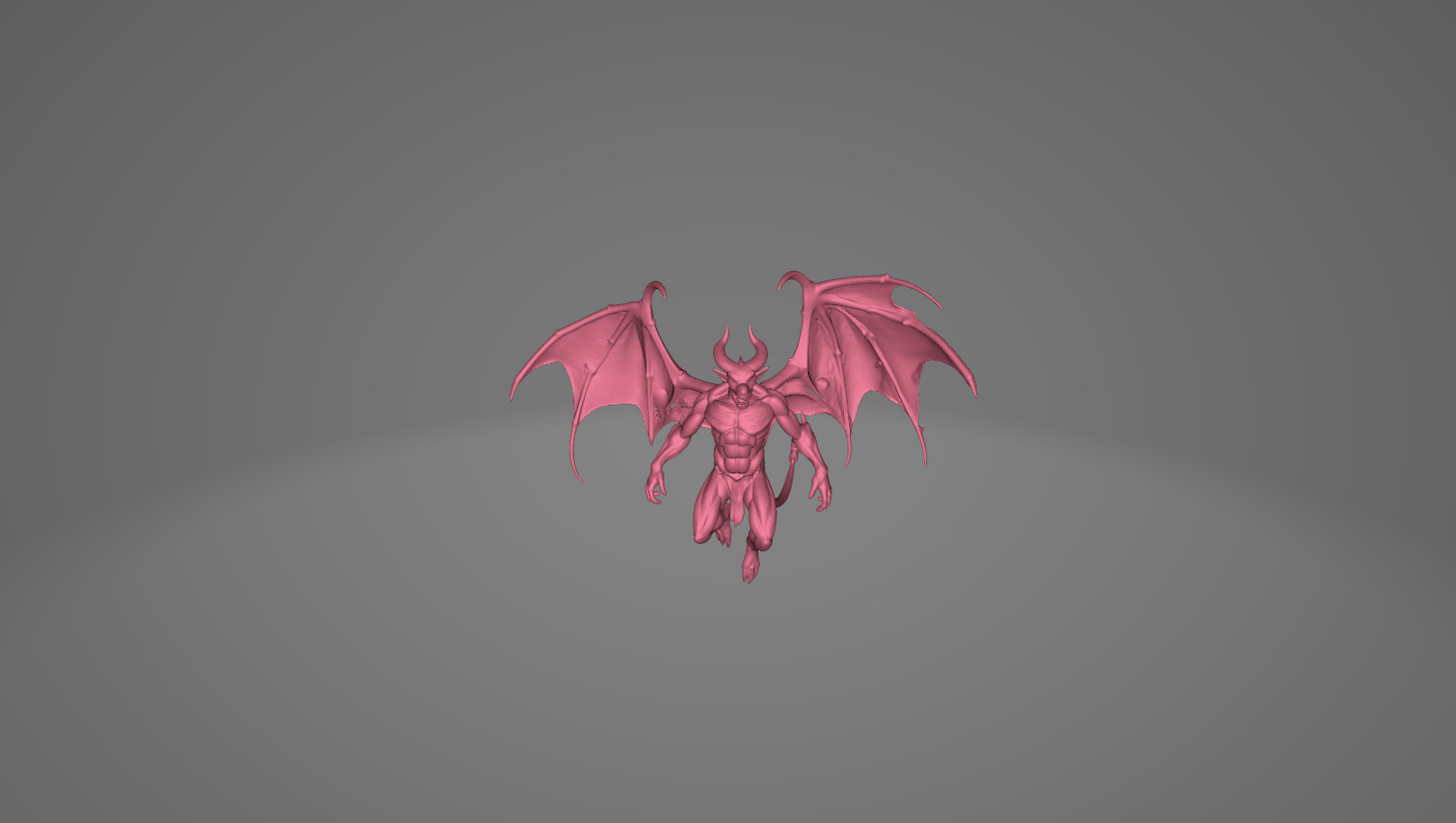 Demonic and Draconic Fantasy Character Lineup Blender 3D Models Low-poly 3D model_8