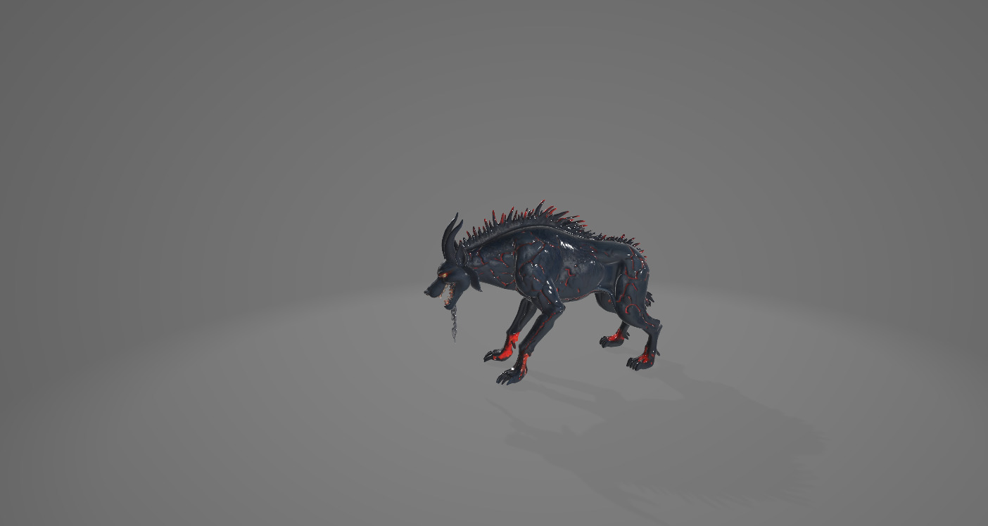 Demonic and Draconic Fantasy Character Lineup Blender 3D Models Low-poly 3D model_30