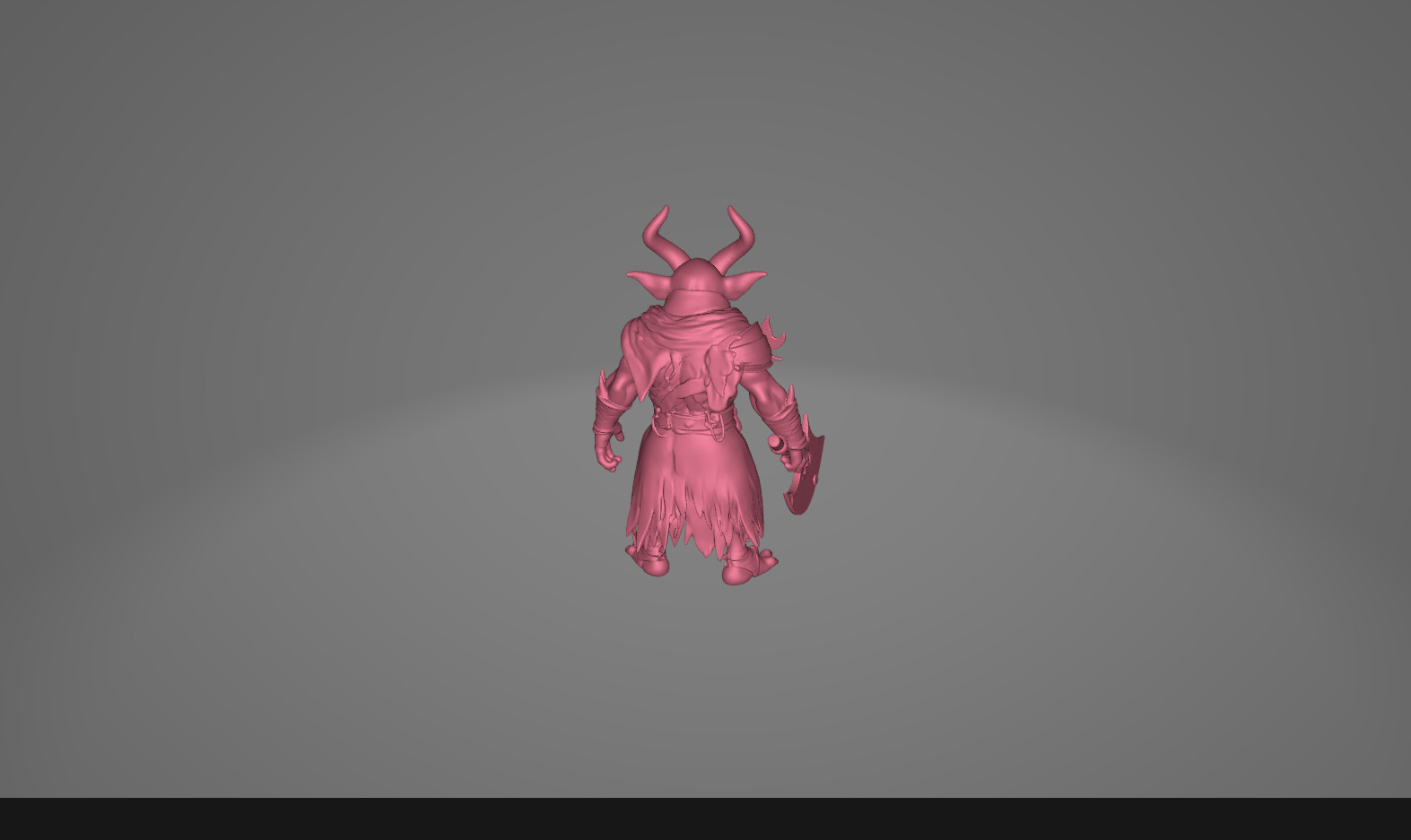 Demonic and Draconic Fantasy Character Lineup Blender 3D Models Low-poly 3D model_66