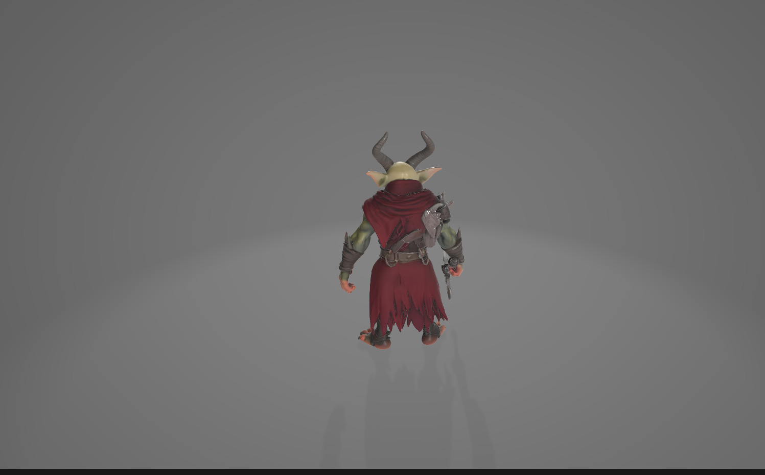 Demonic and Draconic Fantasy Character Lineup Blender 3D Models Low-poly 3D model_64