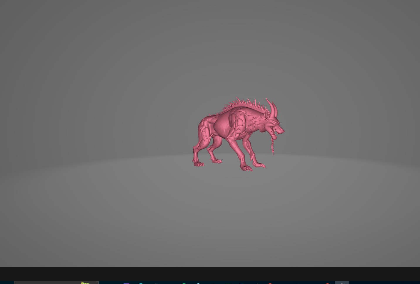 Demonic and Draconic Fantasy Character Lineup Blender 3D Models Low-poly 3D model_33