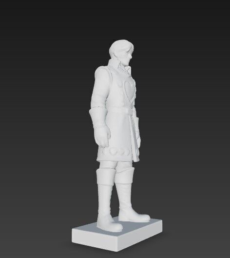 3D Printable King of Hearts Figure  3D model_6