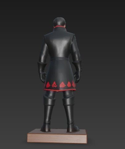 3D Printable King of Hearts Figure  3D model_22