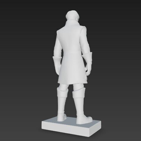 3D Printable King of Hearts Figure  3D model_2