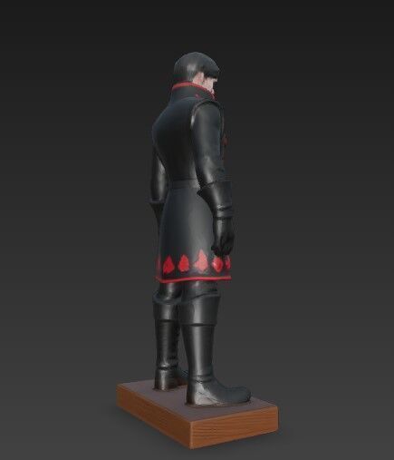 3D Printable King of Hearts Figure  3D model_20