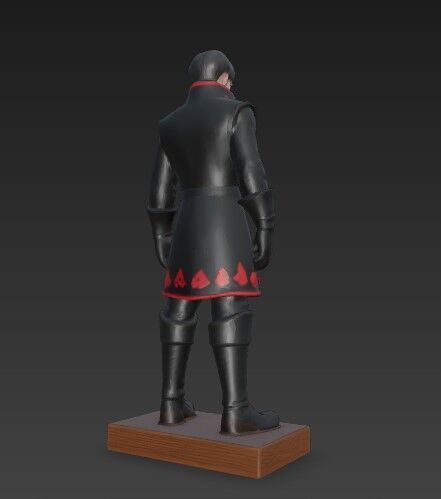 3D Printable King of Hearts Figure  3D model_21