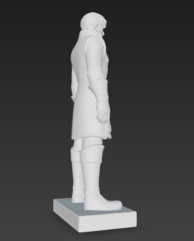 3D Printable King of Hearts Figure  3D model_12