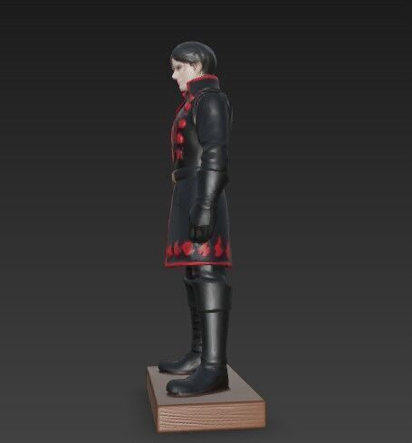 3D Printable King of Hearts Figure  3D model_14